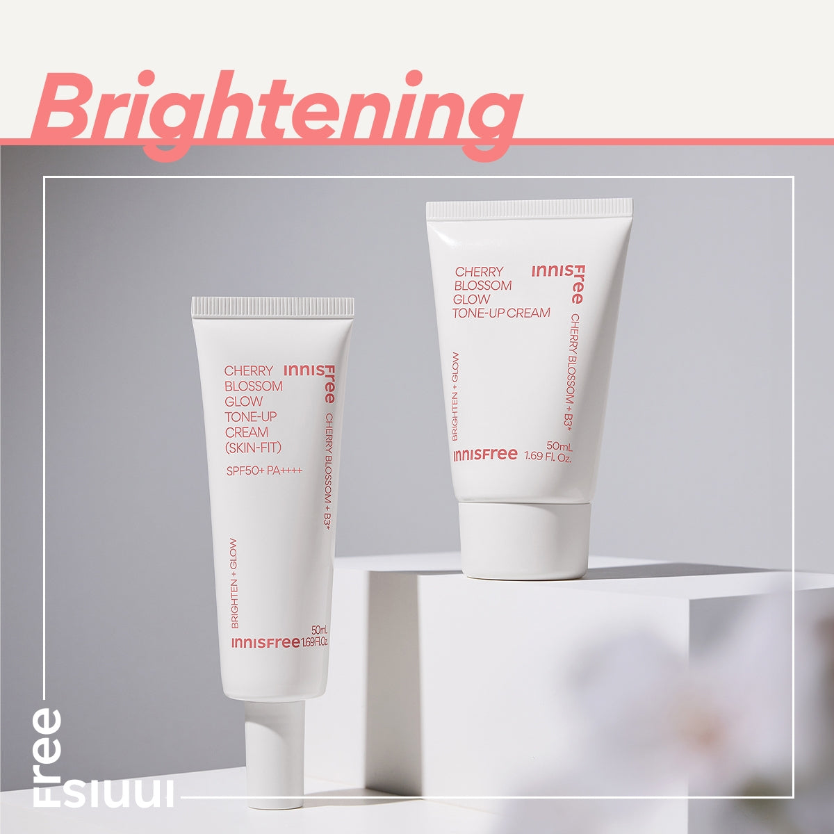 Cherry Blossom Glow Tone-up Cream (Skin-Fit) SPF50+ PA++++ 50ml