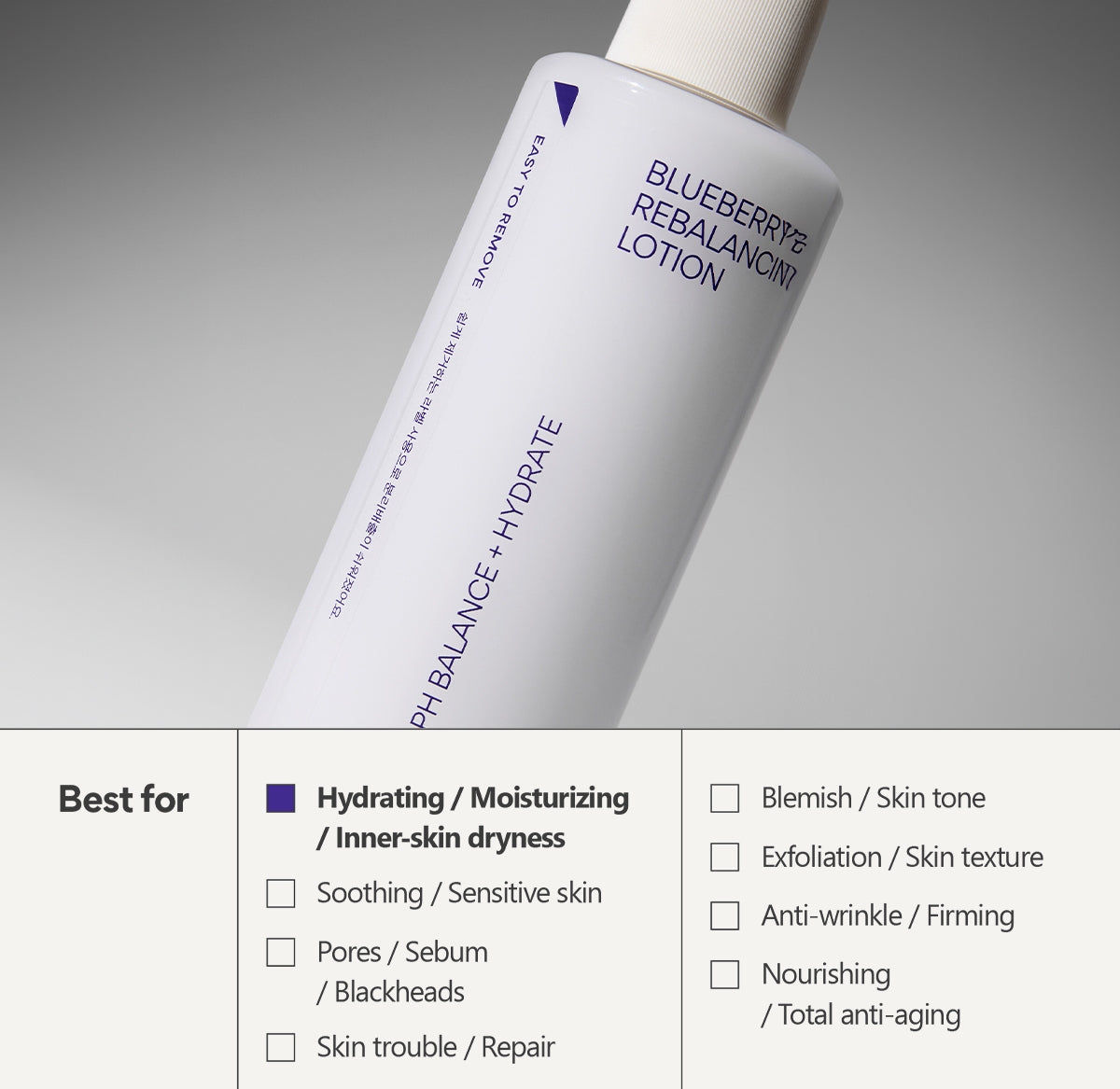 Blueberry Rebalancing Lotion 130ml