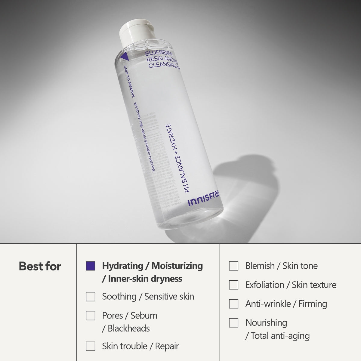 Blueberry Rebalancing Cleansing Water 200ml