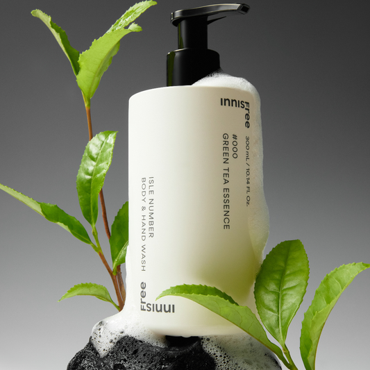 Isle Number Body & Hand Wash #Green Tea Essence 300ml
