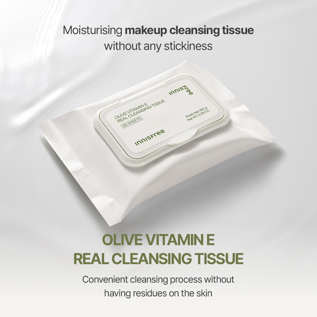 Olive Real Cleansing Tissue 30SHT