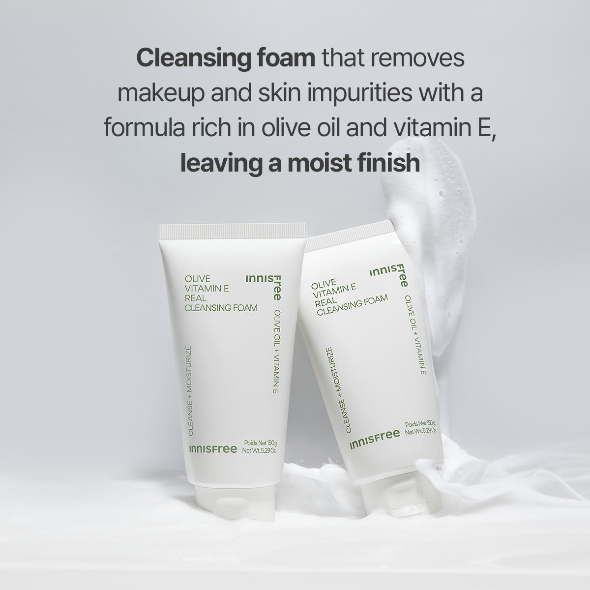 Olive Real Cleansing Foam 150G