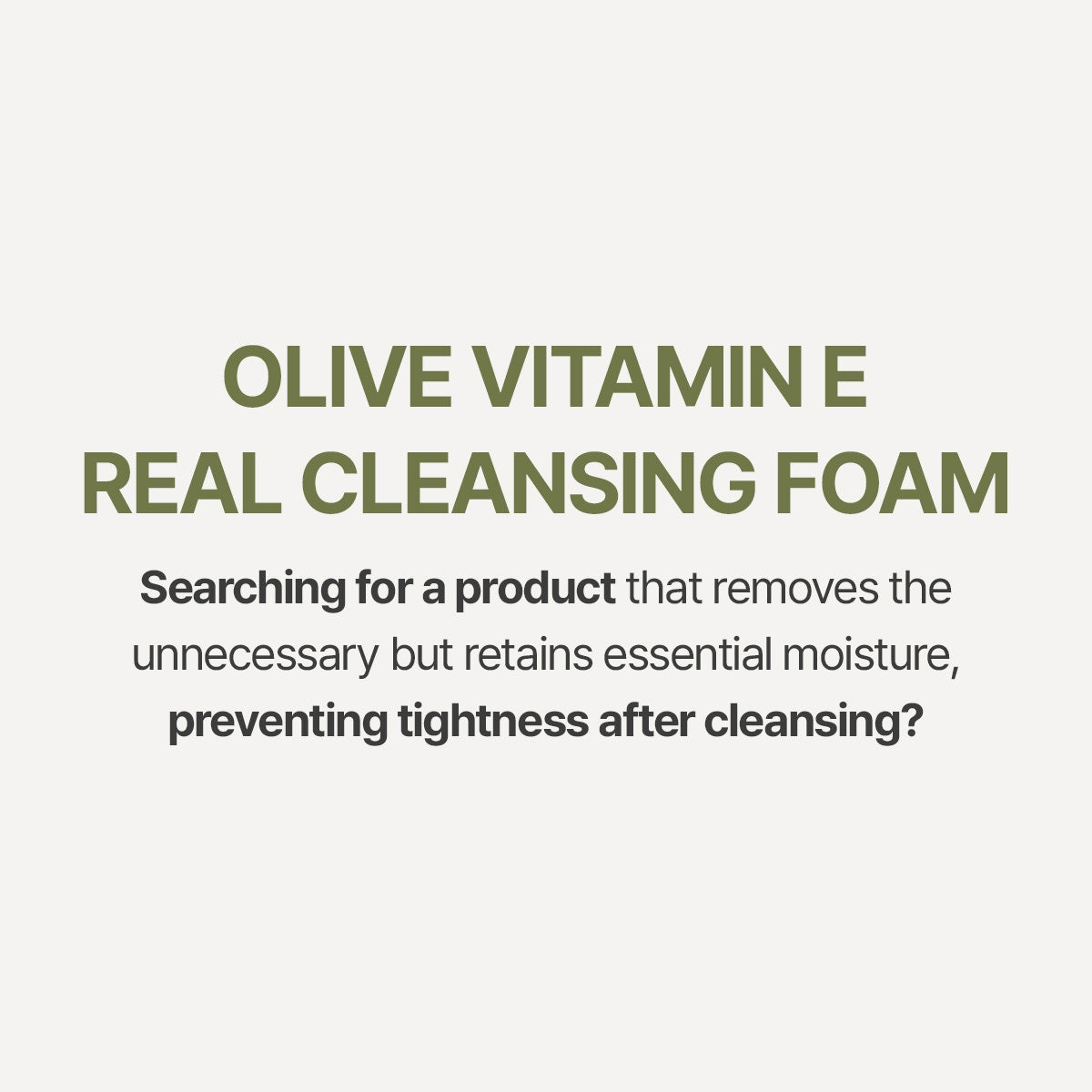 Olive Real Cleansing Foam 150G