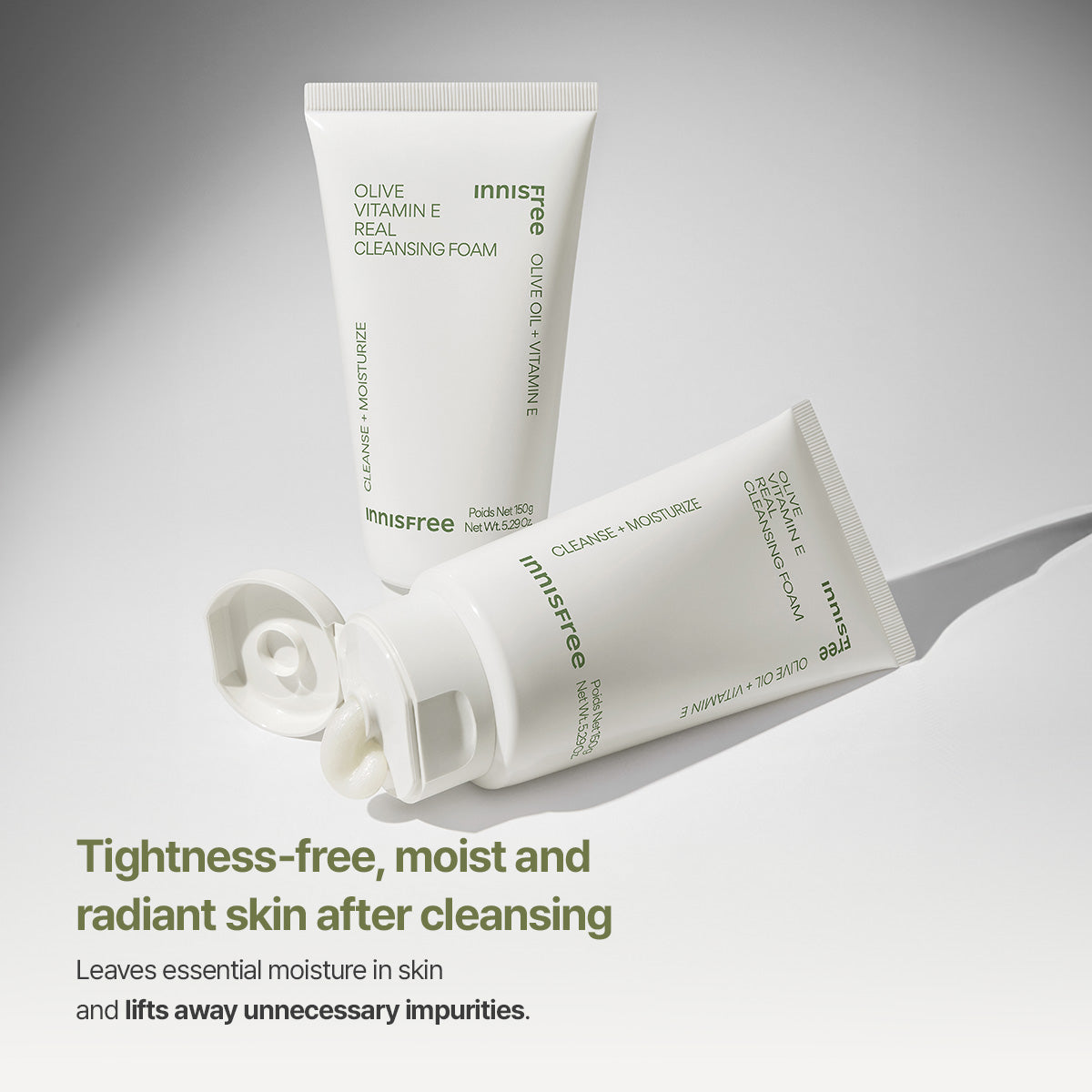 Olive Real Cleansing Foam 150G