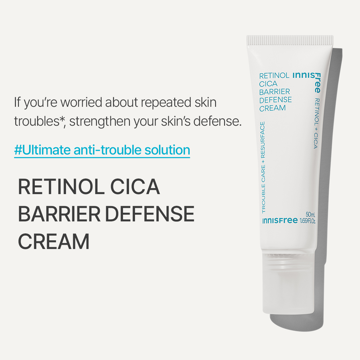Retinol Cica Barrier Defense Cream 50ml
