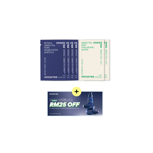 Retinol Green Tea PDRN Skin Booster Ampoule [Mass Sampling]