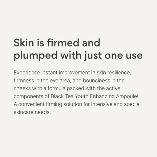 Black Tea Youth Enhancing Ampoule Mask 28ml